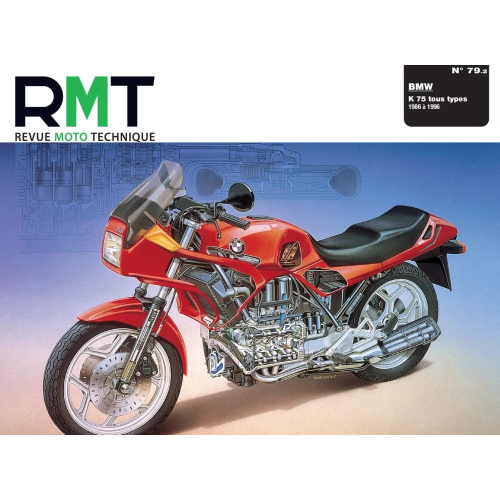 BMW K 75 tous types de 1986 à 1996 (RMT 79)