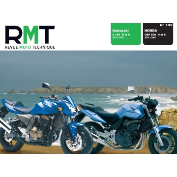 Kawasaki Z 750 (S) 2004 / 05 - Honda CBF 600 (2004 / 05) RMT 136