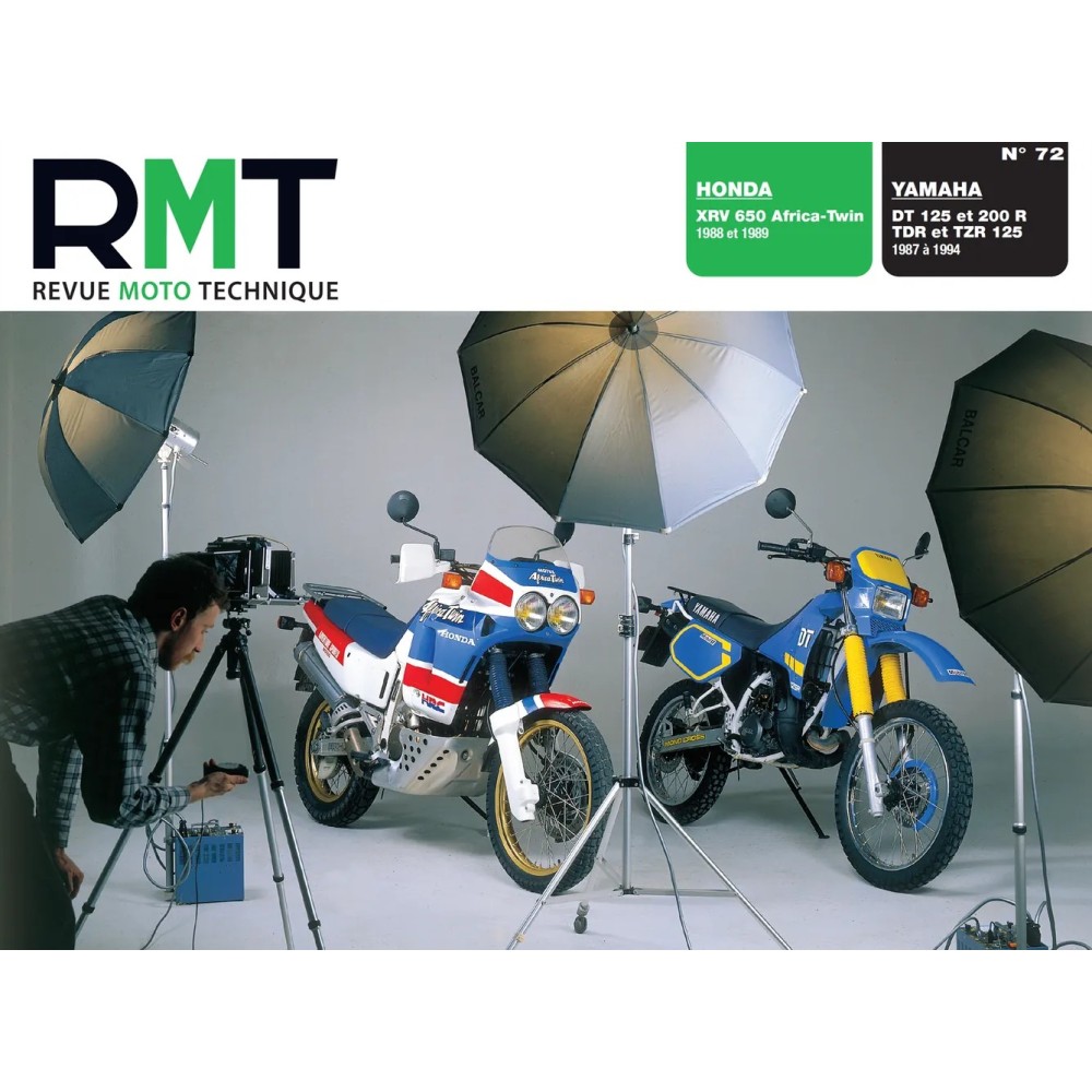 Yamaha 125 TZR / DTR / TDR / DT 200 R - Honda Africatwin