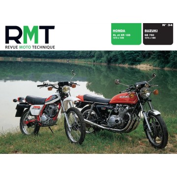 Honda Xl 125 S-XR-XLR (78 / 89) - Suzuki GS 750 D-E-N (77 / 79)