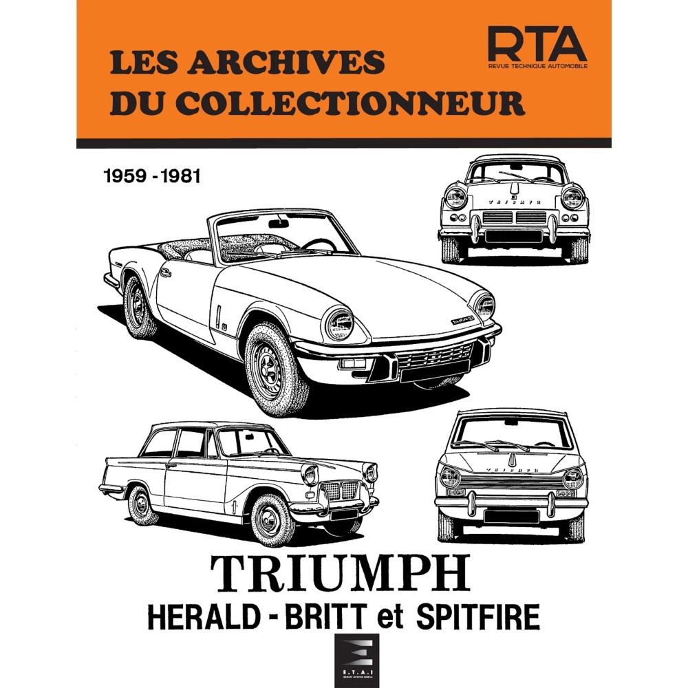 TRIUMPH HERALD, BRITT ET SPITFIRE