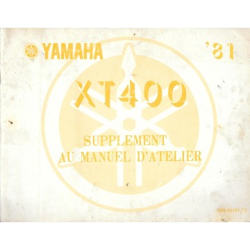 YAMAHA  XT 400 1981