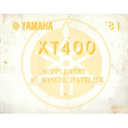 YAMAHA  XT 400 1981
