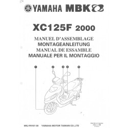 YAMAHA XC 125 F 2000 assemblage