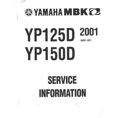 YAMAHA  YP 125  D 2001