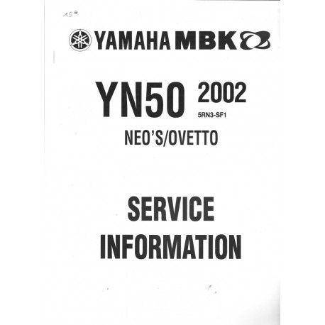 YAMAHA  YN 50  2002