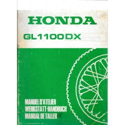 HONDA GL 1100 (Additif avril 1980 au GL 1100)