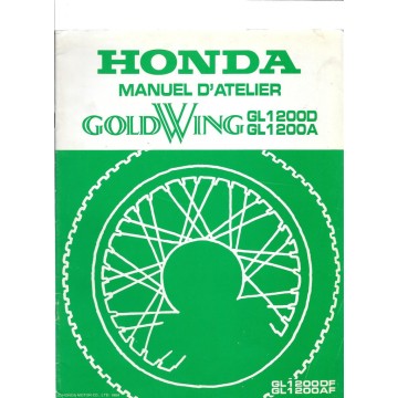 HONDA GL 1200 DF / DA (Additif novembre 1984)