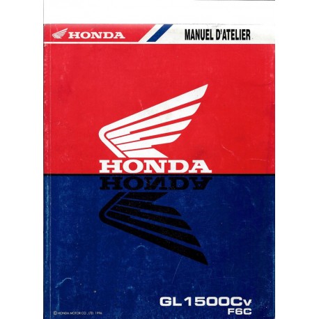 HONDA GL 1500 Cv - F6C (manuel de base)