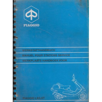 PIAGGIO LX / LXT 125cc / 180 cc ( manuel atelier)
