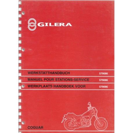 GILERA COGUAR 125 cc 4 temps( manuel atelier 05 / 1999)
