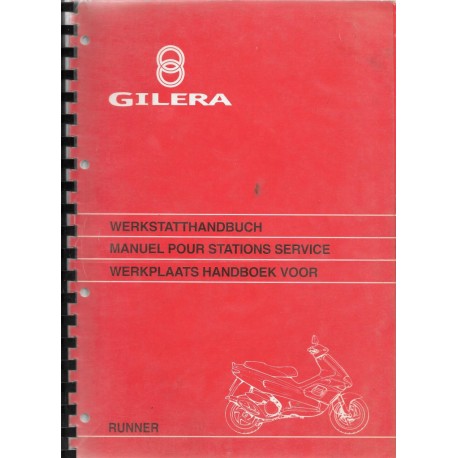 GILERA RUNNER 50cc ( manuel atelier 02 / 1997)