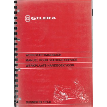GILERA RUNNER FX / FX-R 50cc ( manuel atelier 11 / 1997)