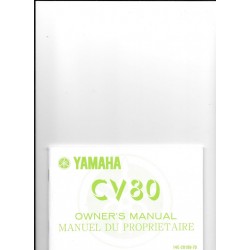 YAMAHA CV 80 (type 14E février 1982