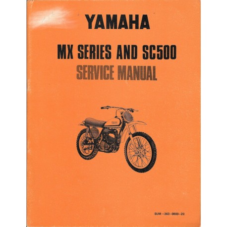 YAMAHA YZ 500 MX 1973