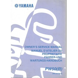 Manuel atelier YAMAHA PW 50 R 2003