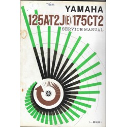 YAMAHA 125 AT2J(E) / 175 CT2 (manuel atelier 09 / 1971)