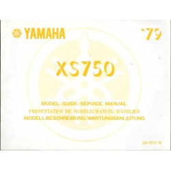 YAMAHA XS 750 de 1979