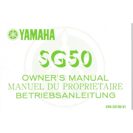 YAMAHA SG 50 (type 34N 1984)
