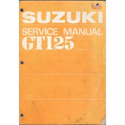 Manuel atelier SUZUKI GT 125 en anglais