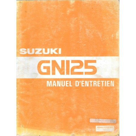 Manuel atelier SUZUK GN 125
