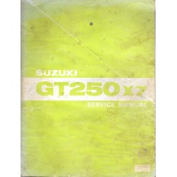Manuel atelier SUZUKI GT 250 X7