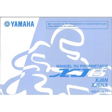 YAMAHA XJ6N / XJ6NA  (type 20S modèle 2010)