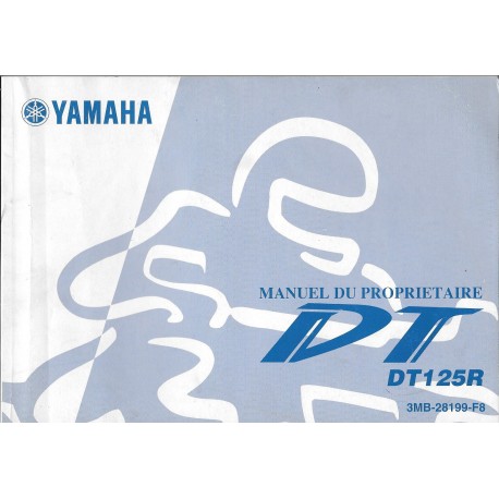 YAMAHA DT 125 R (type 3MB modèle 2001)