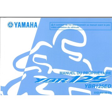 YAMAHA YBR 125 ED (type 51D modèle 2010)