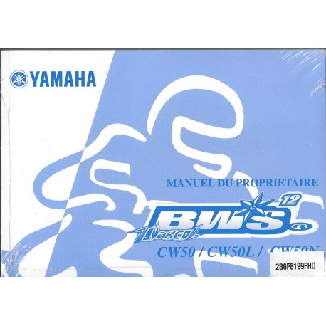YAMAHA CW 50 / CW 50 L / CW 50 N modèle 2004