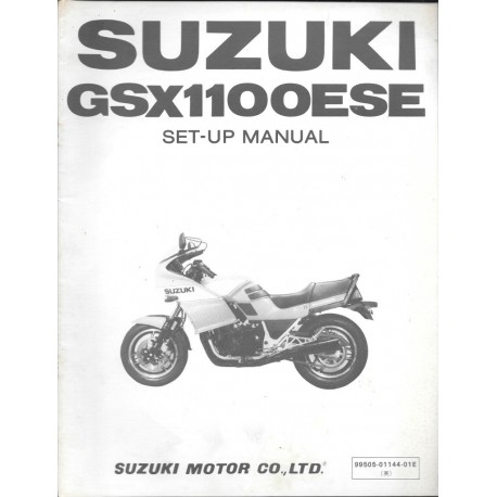 SUZUKI GSX 1100 ESE de 1984  (manuel assemblage 03 / 1984)