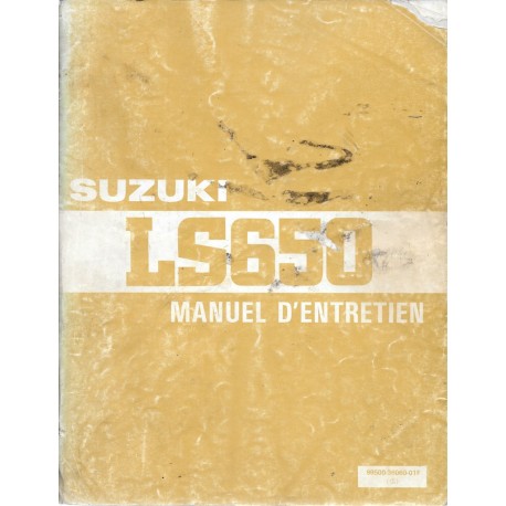 Manuel atelier SUZUKI  LS 650 de 1986