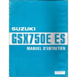Manuel atelier additif SUZUKI GSX 750  E / ES  modèle 1983