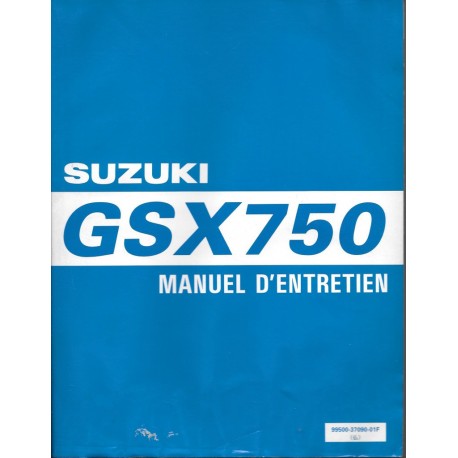 Manuel atelier SUZUKI GSX 750 INAZUMA  modèle 1998