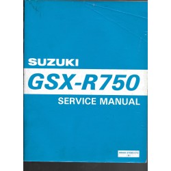 Manuel atelier additif  SUZUKI GSX-R 750 Tmodèle 1996