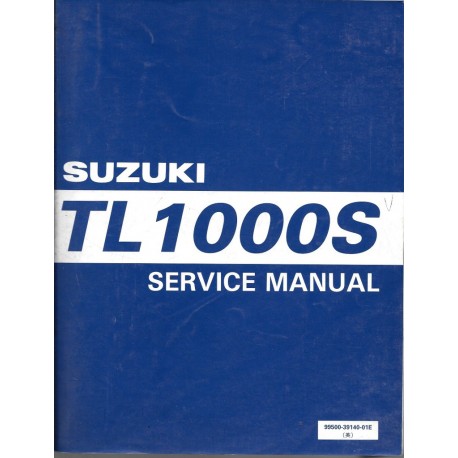 Manuel atelier SUZUKI TL 1000 SV de 1997