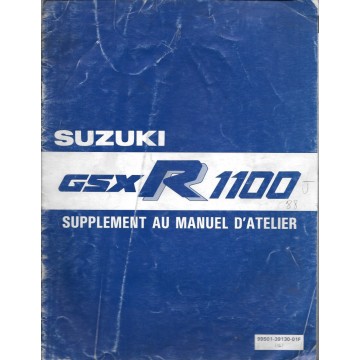 Manuel atelier additif SUZUKI GSX-R  1100 J de 1988