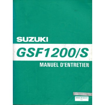 Manuel atelier  SUZUKI GSF 1200 T et ST de 1996