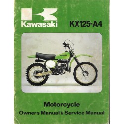 Manuel atelier  KAWASAKI  KX 125-A4