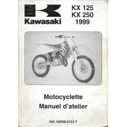Manuel atelier  KAWASAKI  KX 125 / KX 250 de 1999