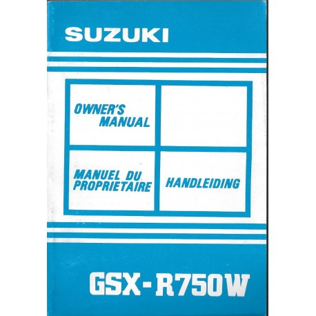 SUZUKI GSX-X 750 WN de 1992