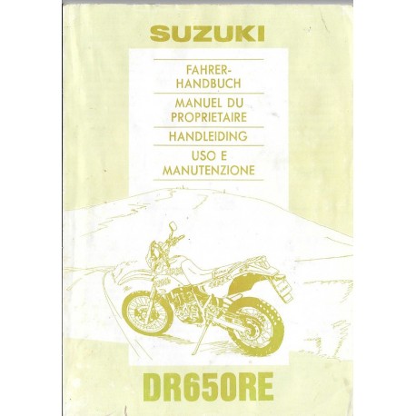 SUZUKI DR 650 RE modèle R de 1994