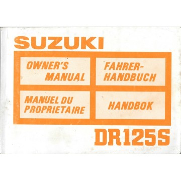 SUZUKI DR 125 SJ de 1988