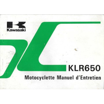 KAWASAKI KLR 650-A2 modèle 1988