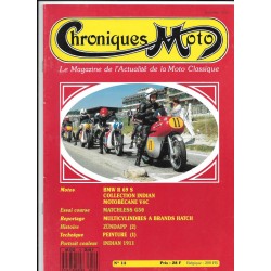 CHRONIQUES MOTO n° 14 SEPTEMBRE / OCTOBRE 1989