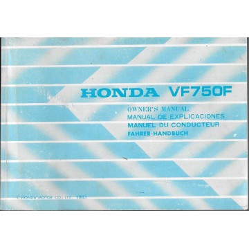 HONDA VF 750 F de 1984