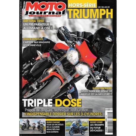 moto journal spécial TRIUMPH 2011