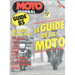 MOTO-JOURNAL GUIDE DE LA MOTO 1985
