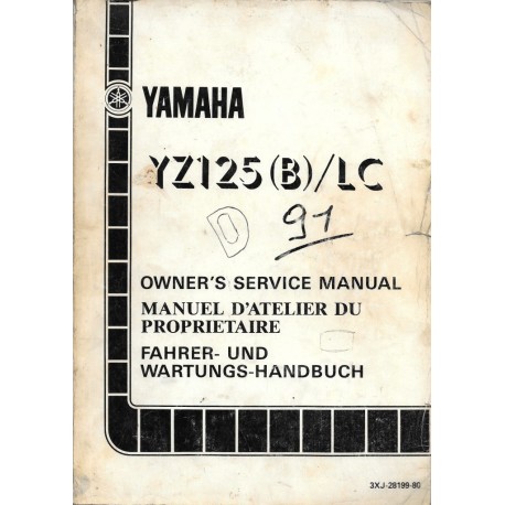 YAMAHA YZ 125 (B) / LC 1991