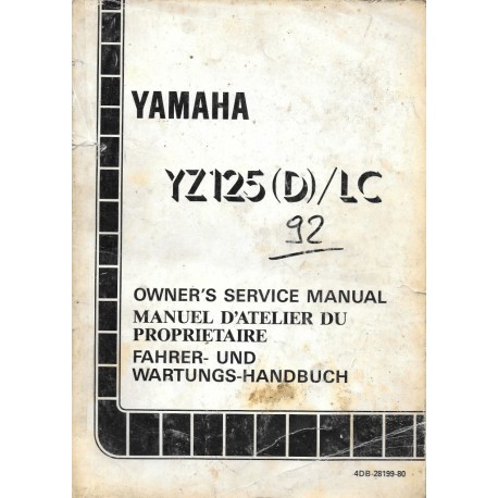 YAMAHA YZ 125 (D) / LC 1992